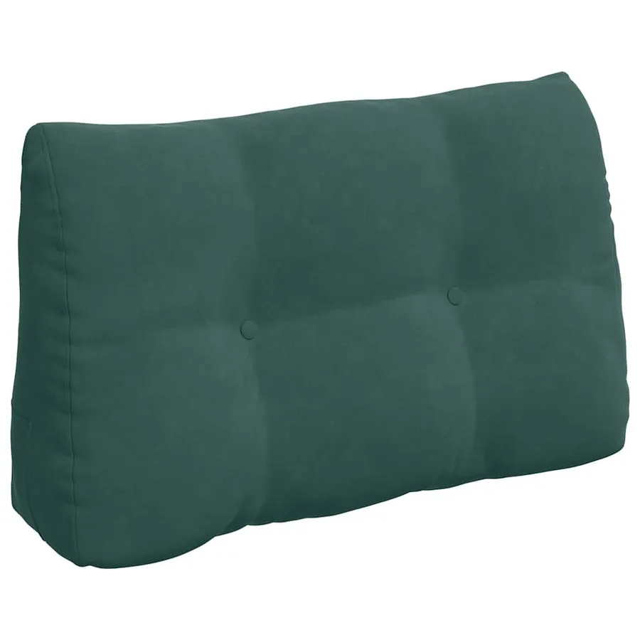 Coussin de Dos Vert foncé 80 x 24 x 50 cm Velours - 2