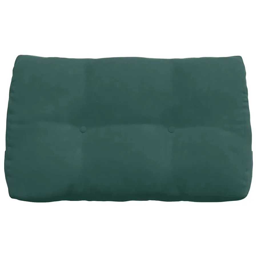 Coussin de Dos Vert foncé 80 x 24 x 50 cm Velours - 6