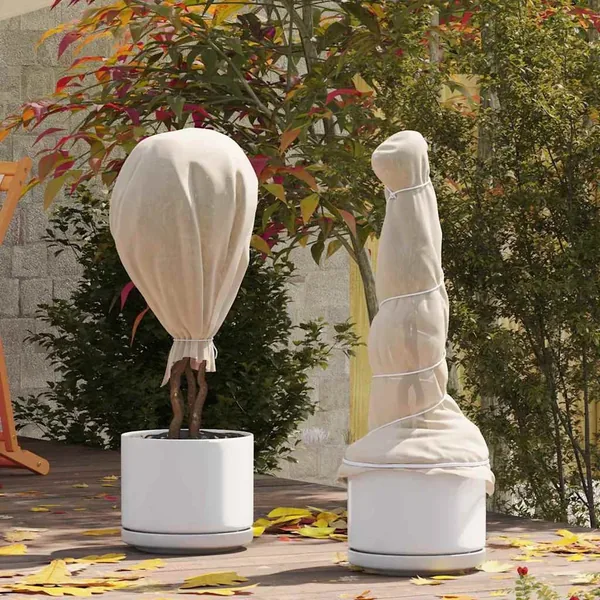 Fleece de protection des plantes contre le gel Beige