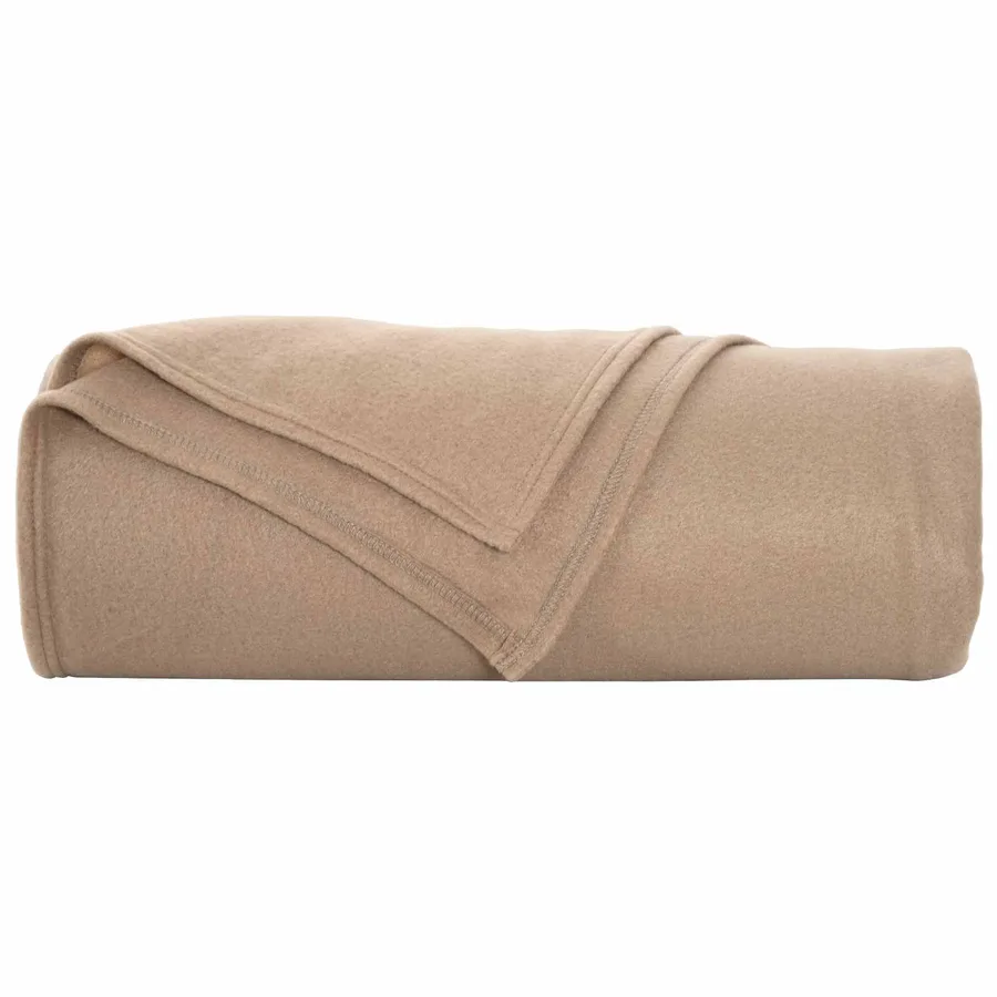 Couvertures à jeter 6 pcs Camel 210 x 140 cm Toison - 5
