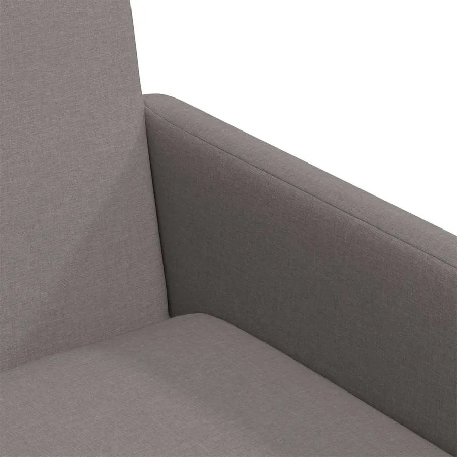 Chaises de salle à manger 2 pcs Taupe 57 x 67 x 95 cm tissu - 7