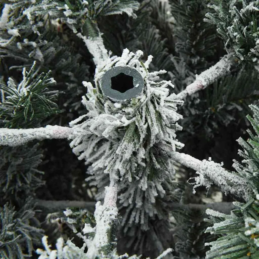 Sapin de Noël Artificiel à Branches Articulées Vert 120 cm - 9