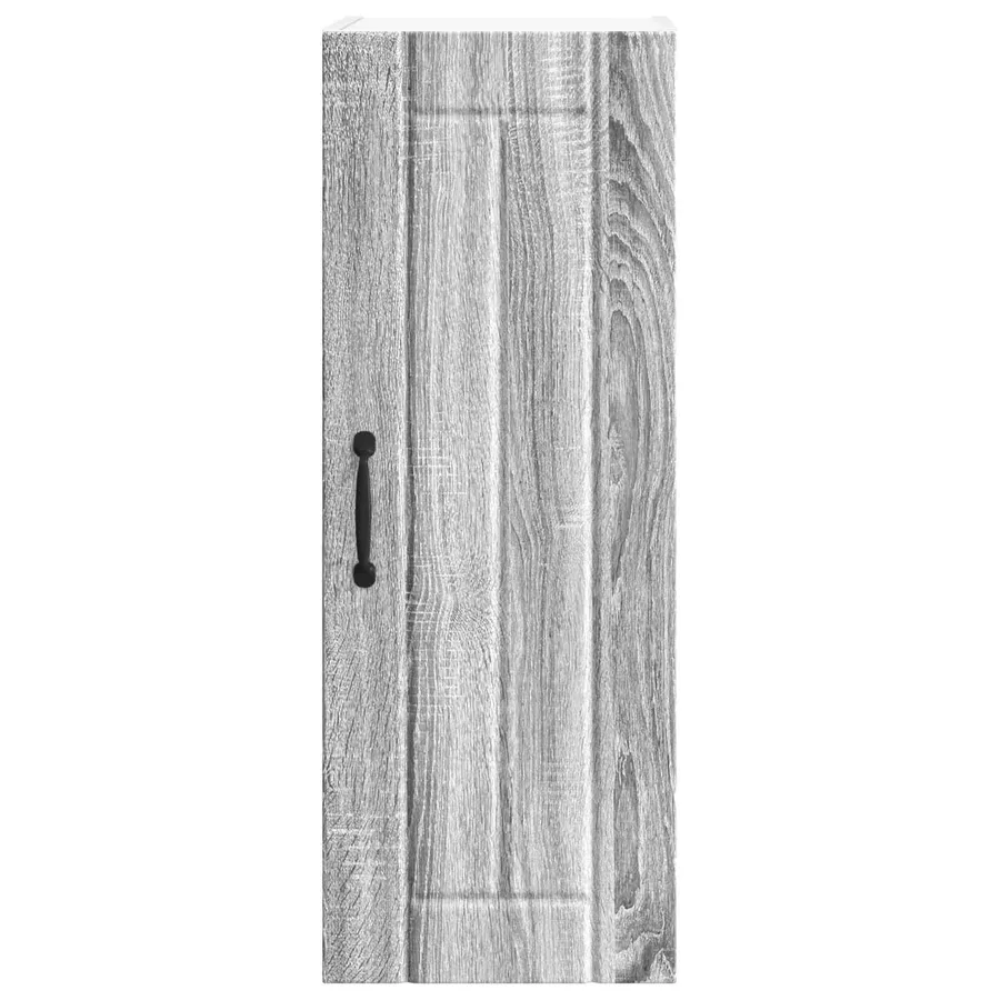 Meuble mural LUCCA Sonoma gris 30 x 31 x 80 cm - 6