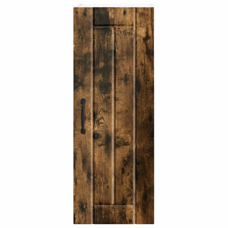 Meuble mural LUCCA Chêne fumé 30 x 31 x 80 cm Bois d'ingénierie - 6