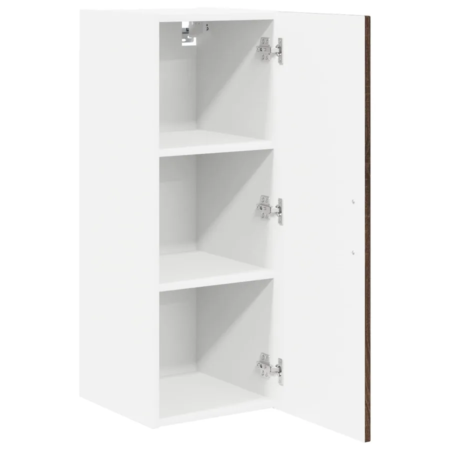 Meuble mural LUCCA 2 pcs Chêne brun 30 x 31 x 80 cm - 6