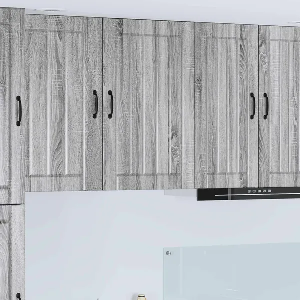Meuble mural LUCCA Sonoma gris 50 x 31 x 80 cm