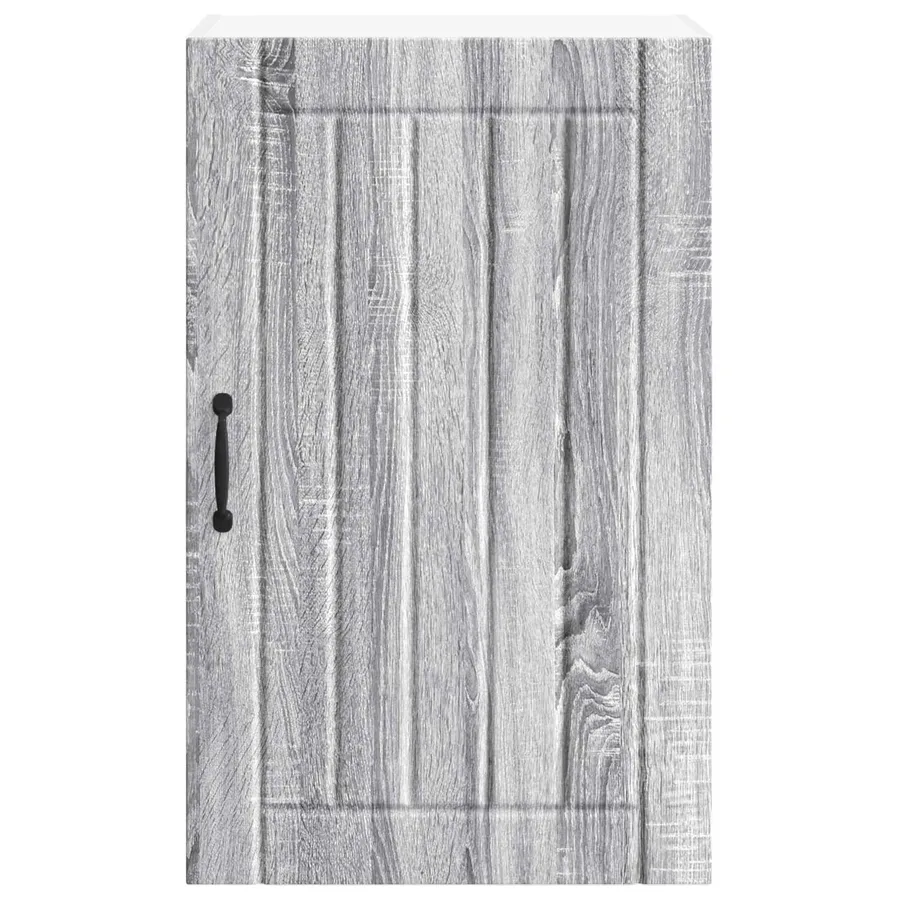 Meuble mural LUCCA Sonoma gris 50 x 31 x 80 cm - 6