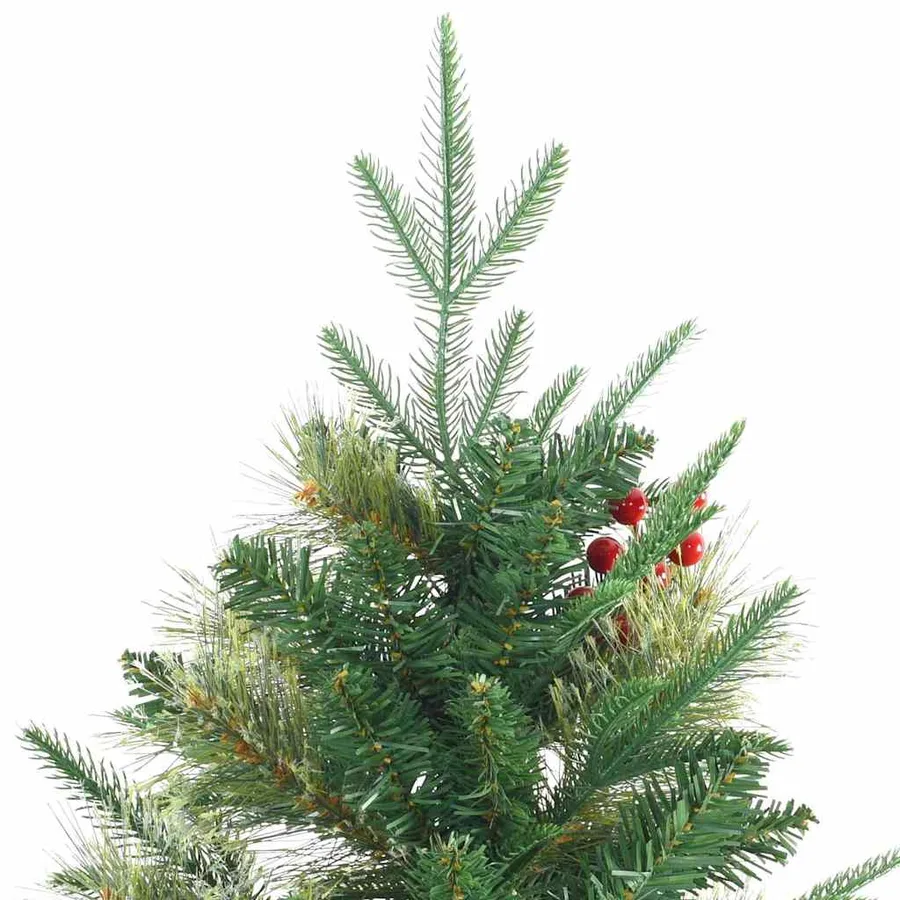 Sapin de Noël Artificiel à Branches Articulées Vert 210 cm - 4