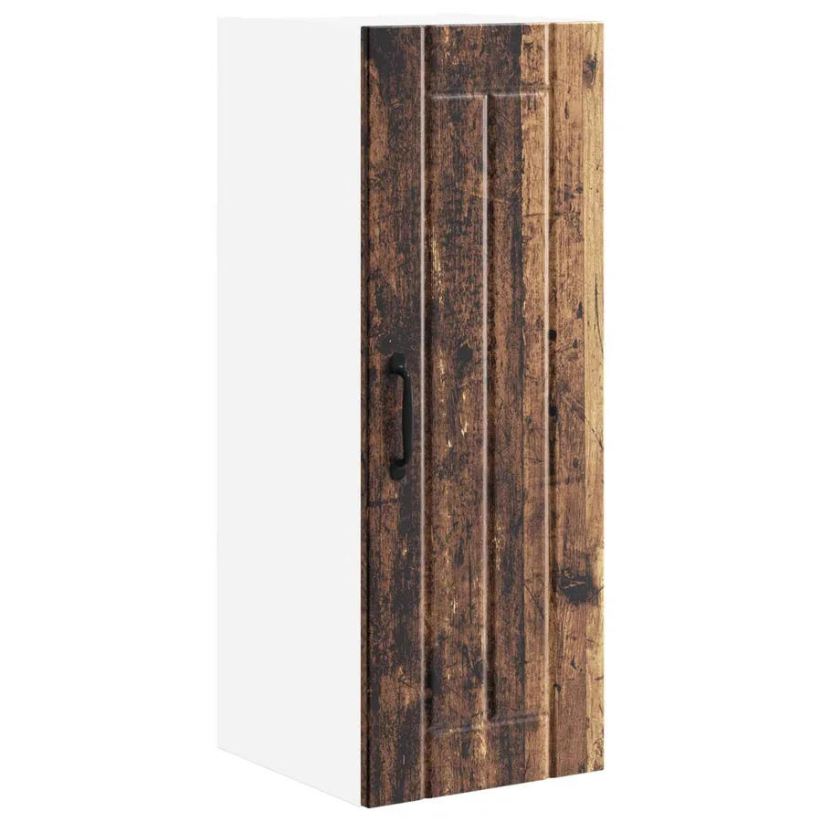 Meuble mural LUCCA 2 pcs Bois ancien 30 x 31 x 80 cm - 5