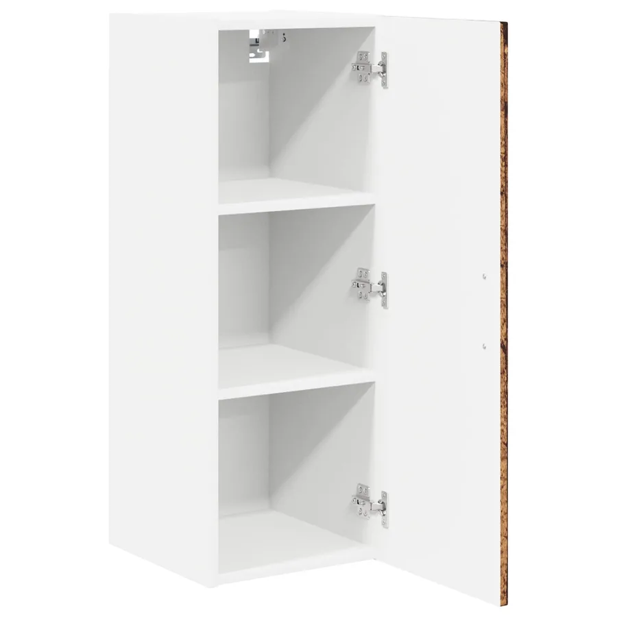 Meuble mural LUCCA 2 pcs Bois ancien 30 x 31 x 80 cm - 6