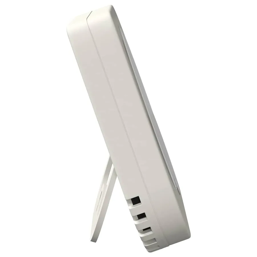 Hygromètre thermo Blanc 7,5 x 7,5 x 1,2 cm ABS - 4