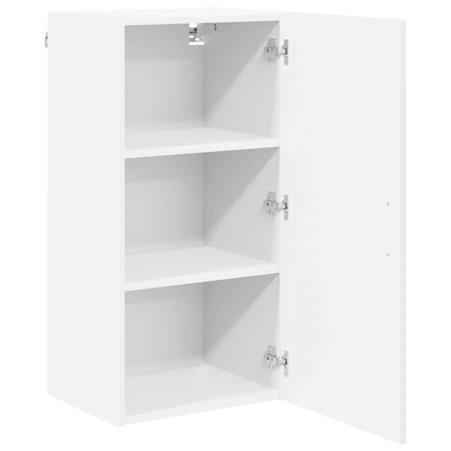 Meuble mural LUCCA Blanc brillant 40 x 31 x 80 cm - 5