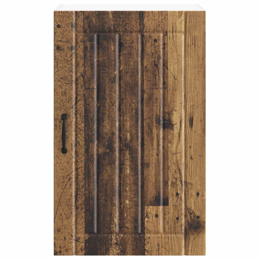 Meuble mural LUCCA Bois ancien 50 x 31 x 80 cm - 6