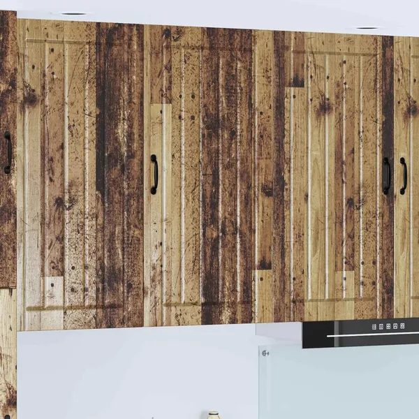 Meuble mural LUCCA Bois ancien 50 x 31 x 100 cm