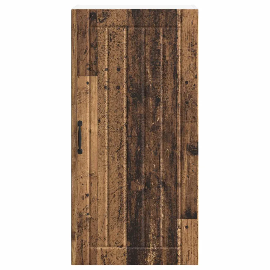 Meuble mural LUCCA Bois ancien 50 x 31 x 100 cm - 6