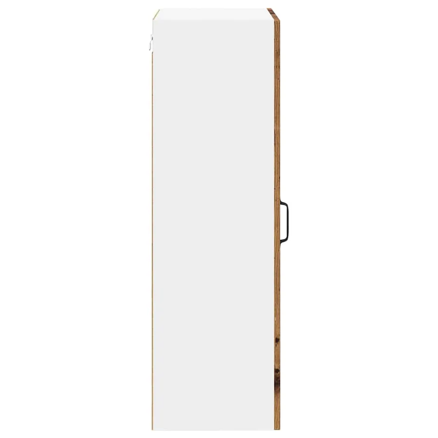 Meuble mural LUCCA Bois ancien 50 x 31 x 100 cm - 7