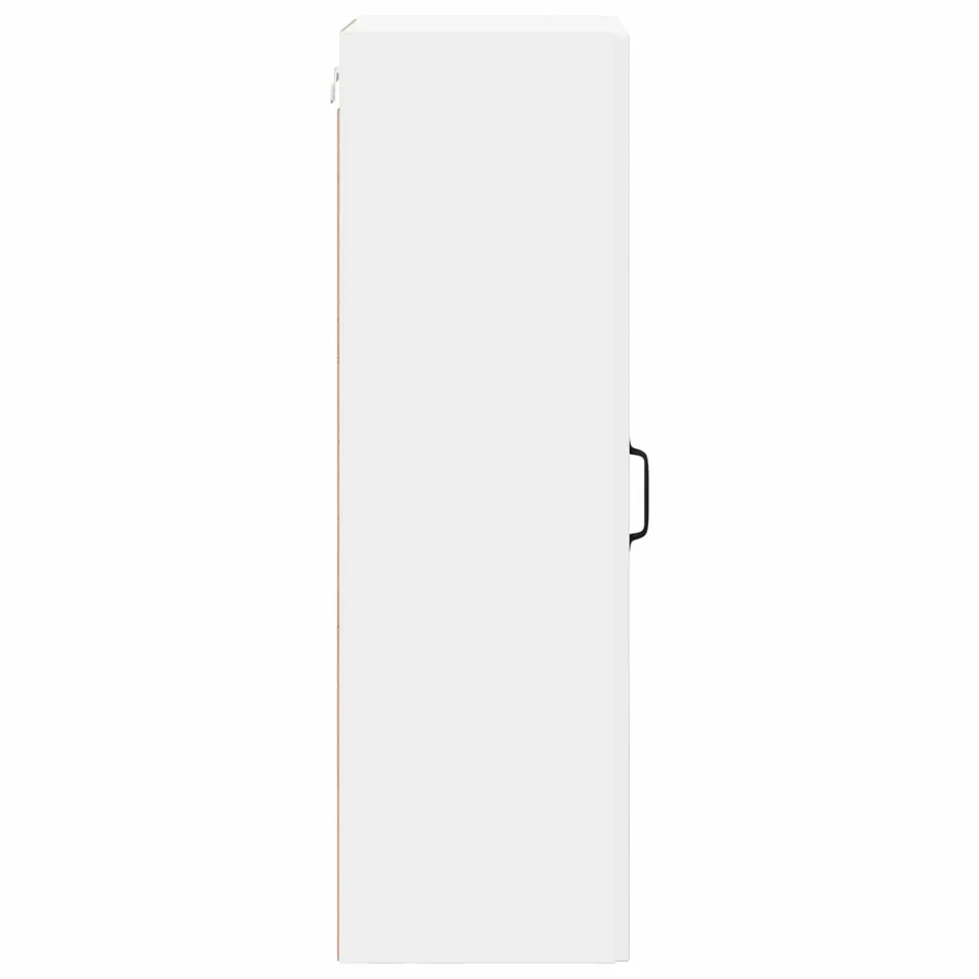 Cabinet en verre mural LUCCA Blanc 40 x 31 x 100 cm - 7