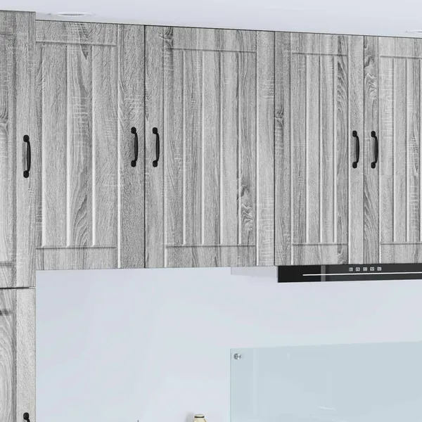 Meuble mural LUCCA Sonoma gris 50 x 31 x 100 cm