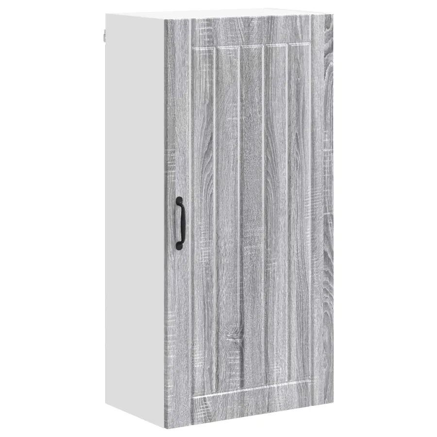 Meuble mural LUCCA Sonoma gris 50 x 31 x 100 cm - 2
