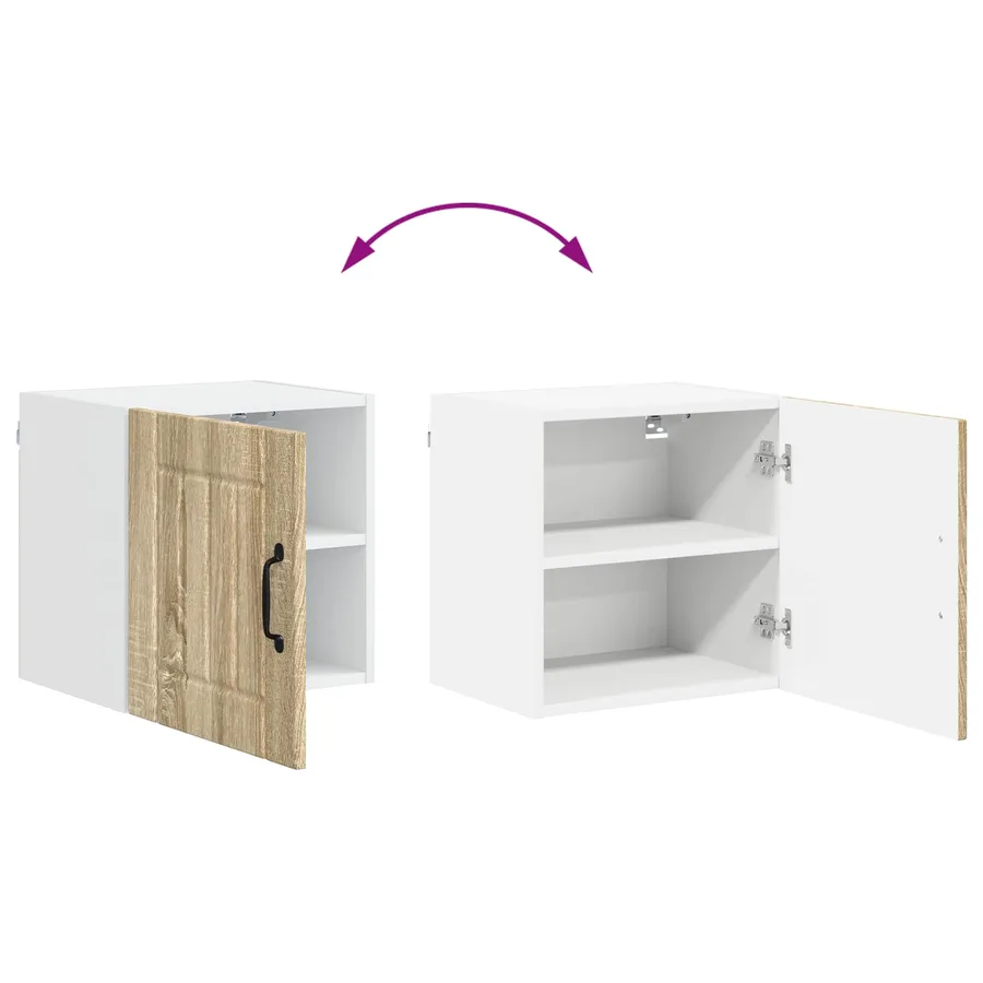 Meuble mural LUCCA 2 pcs Chêne Sonoma 40 x 31 x 40 cm - 12