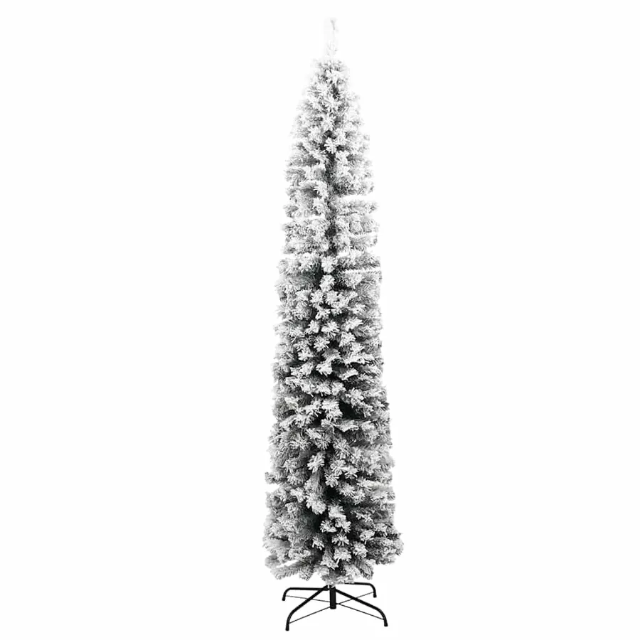 Sapin de Noël artificiel Vert 210 cm PVC et acier et plastique - 5