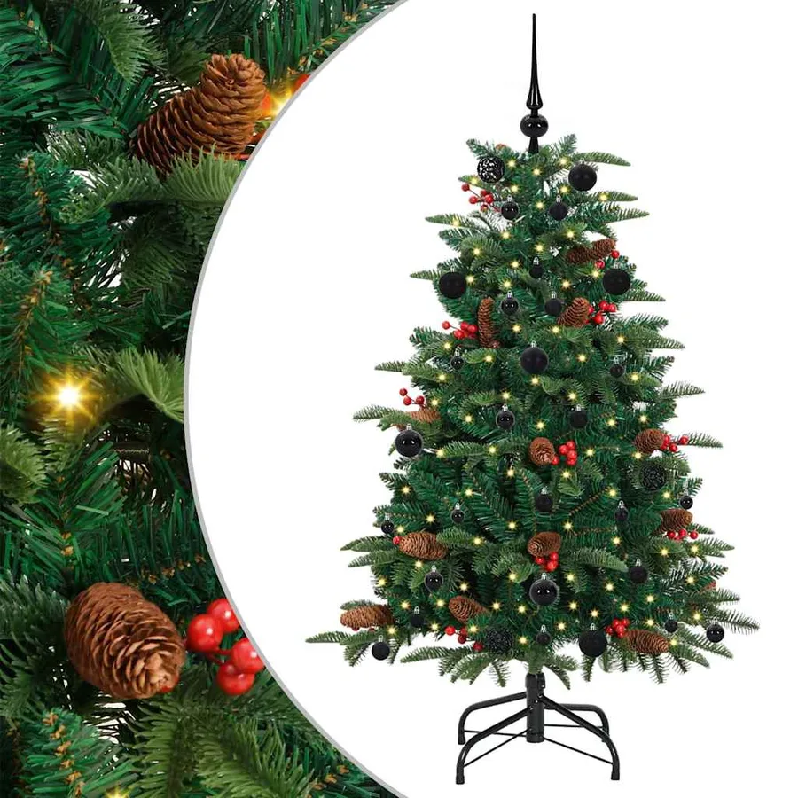 Sapin de Noël artificiel Vert 150 cm PVC, métal et plastique - 2