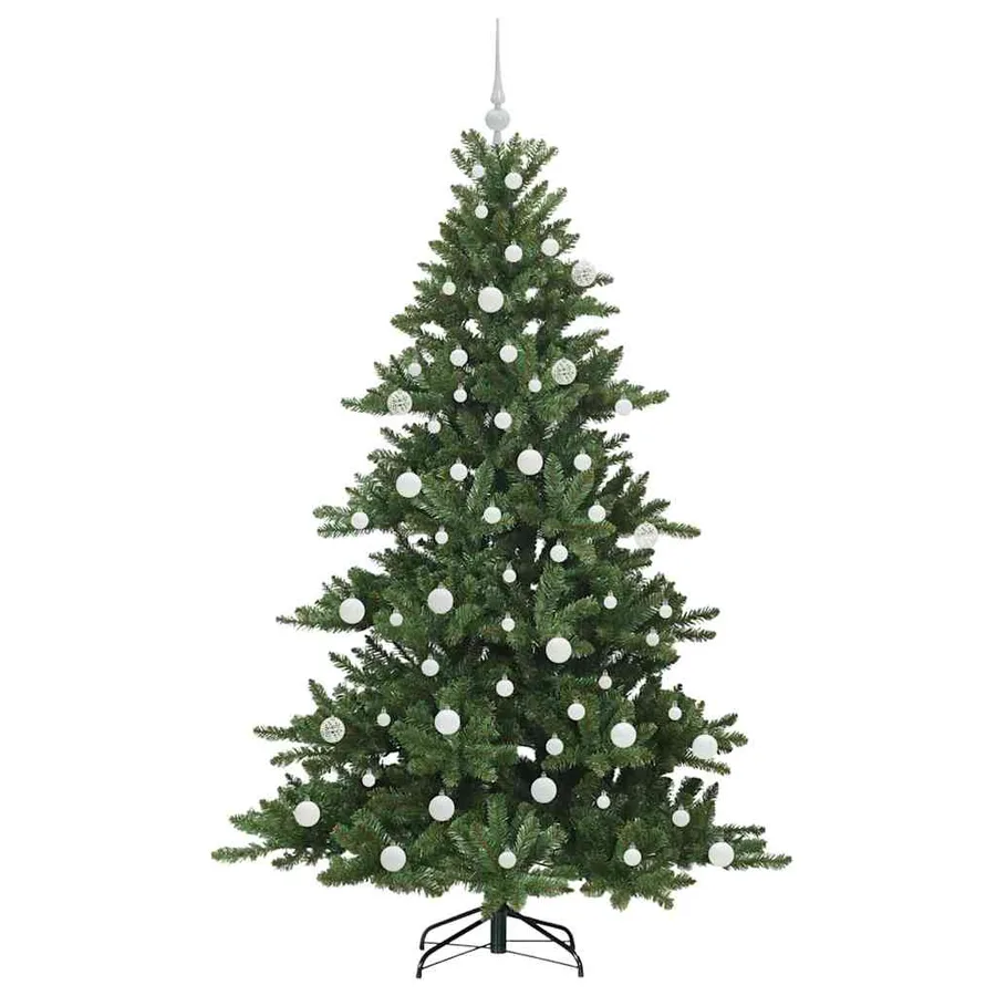 Sapin de Noël Artificiel à Branches Articulées Vert 180 cm - 4