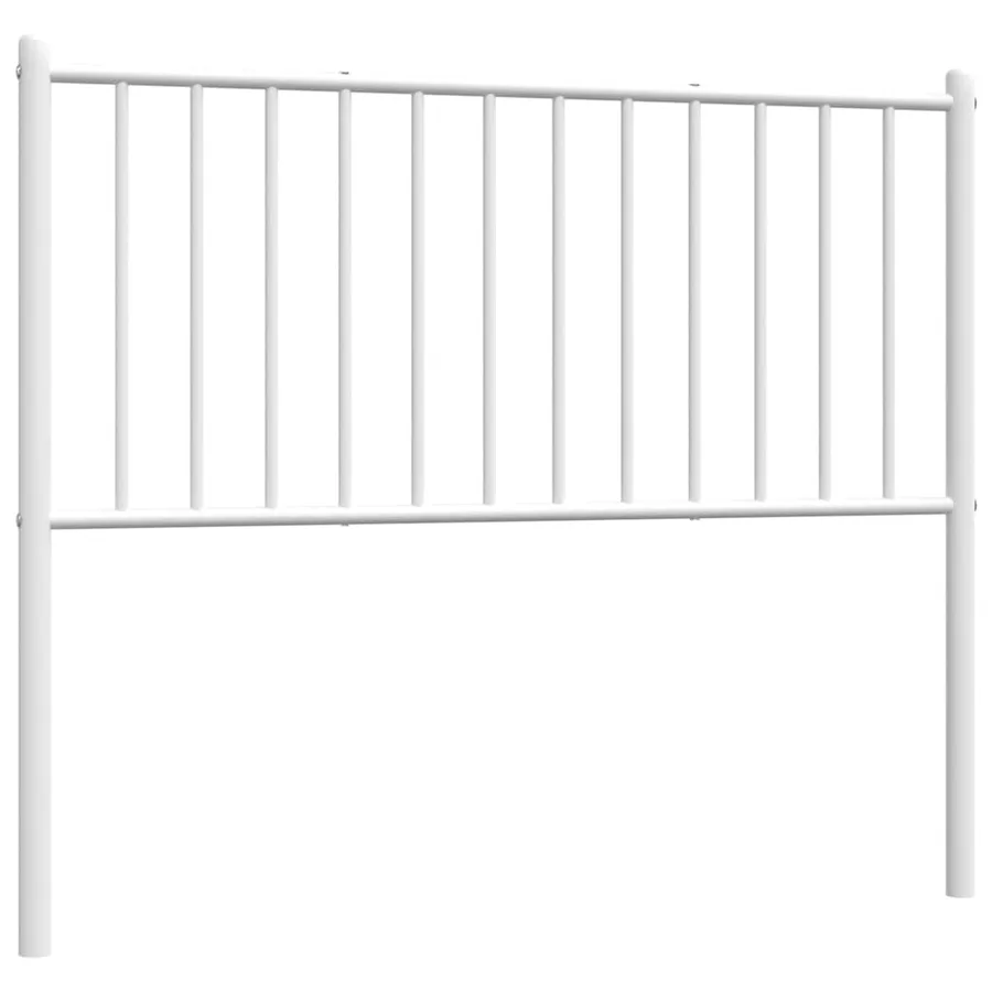 Tête de lit de remplacement métal blanc 100 cm - 2