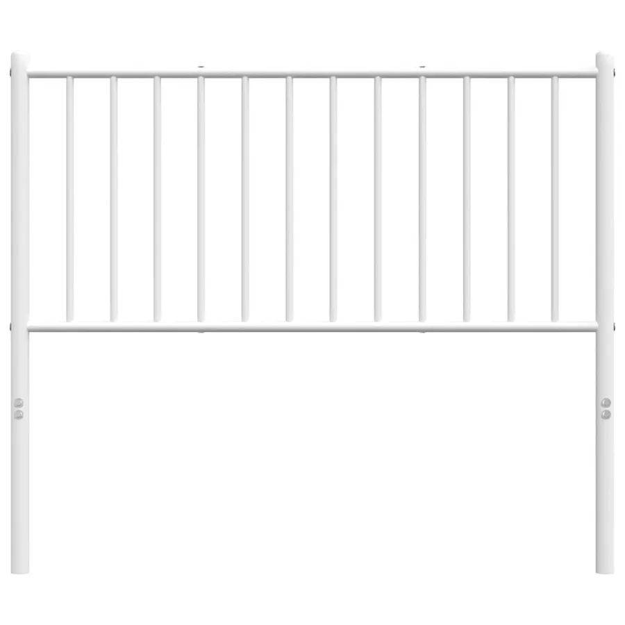 Tête de lit de remplacement métal blanc 100 cm - 6