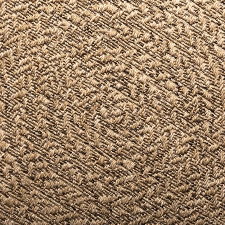 Tapis 120 cm aspect jute intérieur et extérieur - 5
