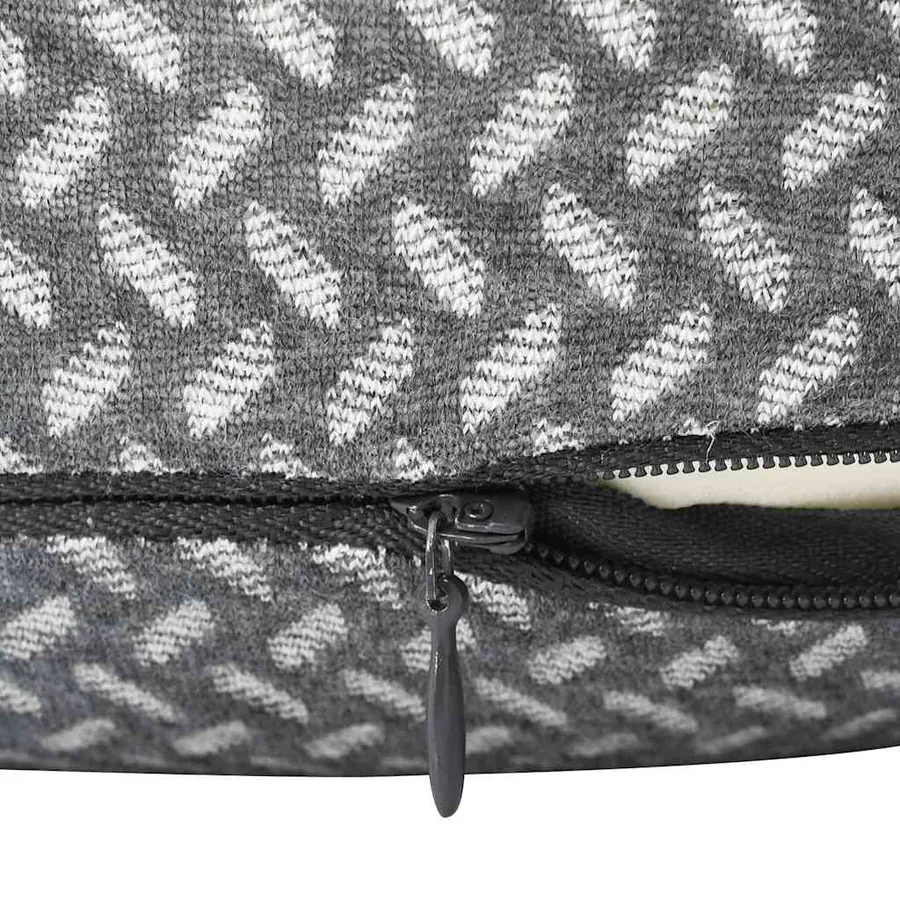 Oreiller de Voyage pour le Cou Gris 30 x 28 x 14 cm Polyester - 8
