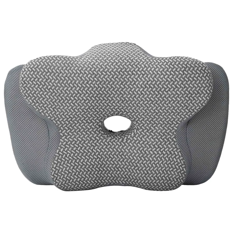 Coussin cervical Gris Mousse à mémoire de forme 58 x 38 x 12 cm - 4