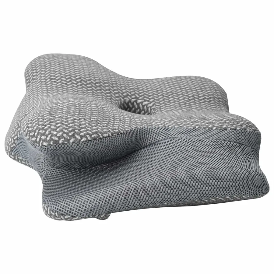Coussin cervical Gris Mousse à mémoire de forme 58 x 38 x 12 cm - 6