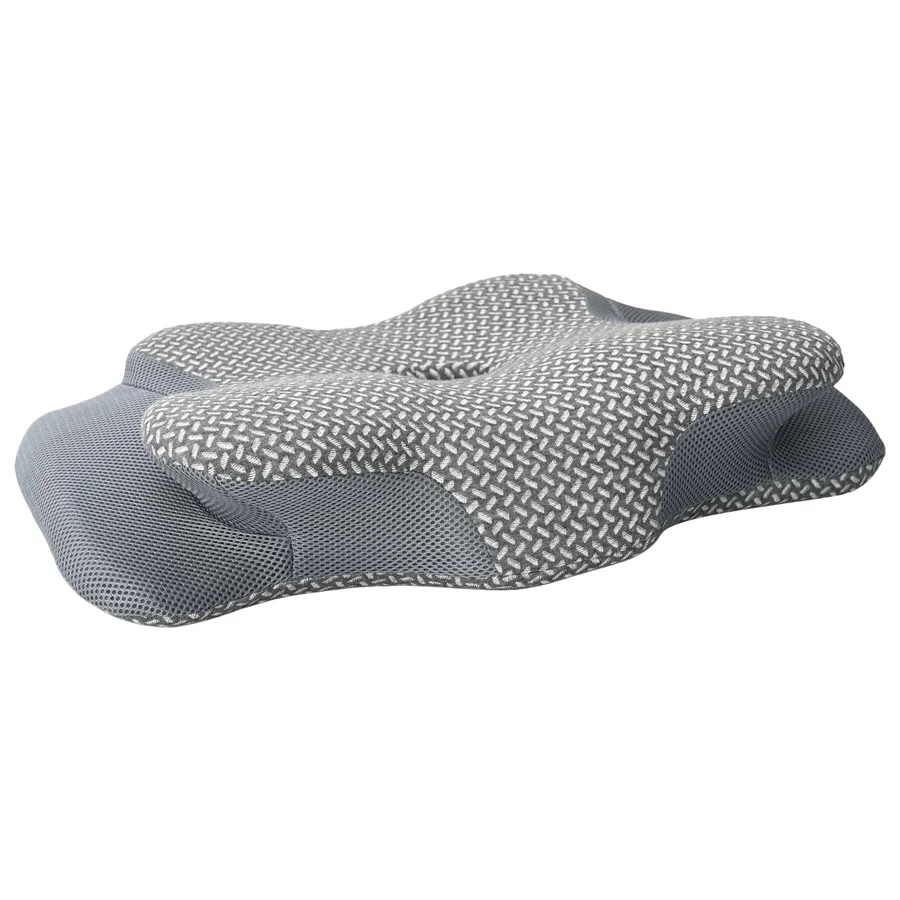 Coussin cervical Gris Mousse à mémoire de forme 58 x 38 x 12 cm - 7