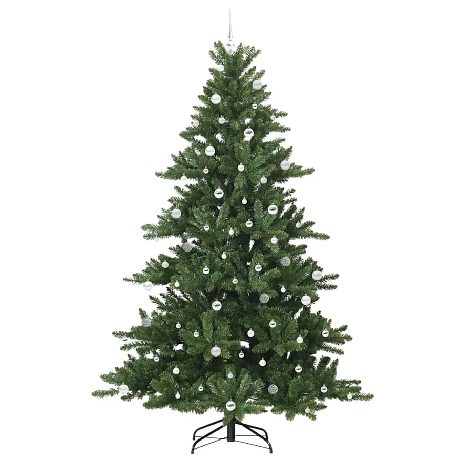 Sapin de Noël Artificiel à Branches Articulées Vert 240 cm - 4