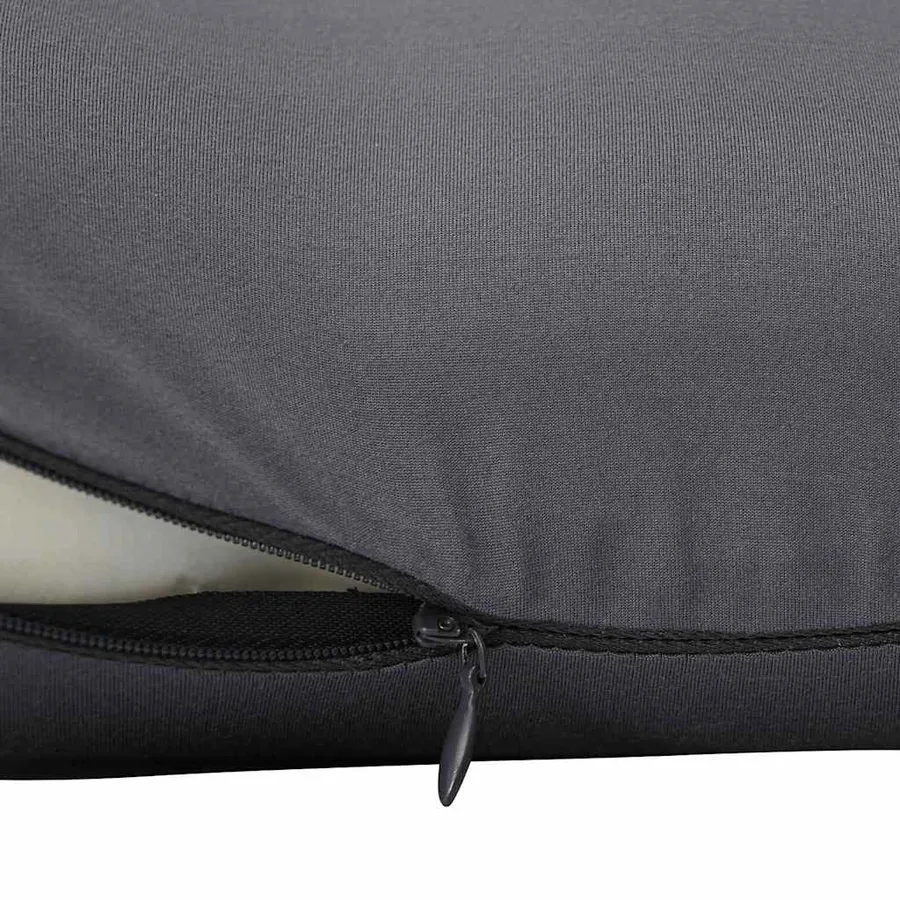 Coussin dorsal Gris Mousse à mémoire de forme 40 x 32 x 14 cm - 9