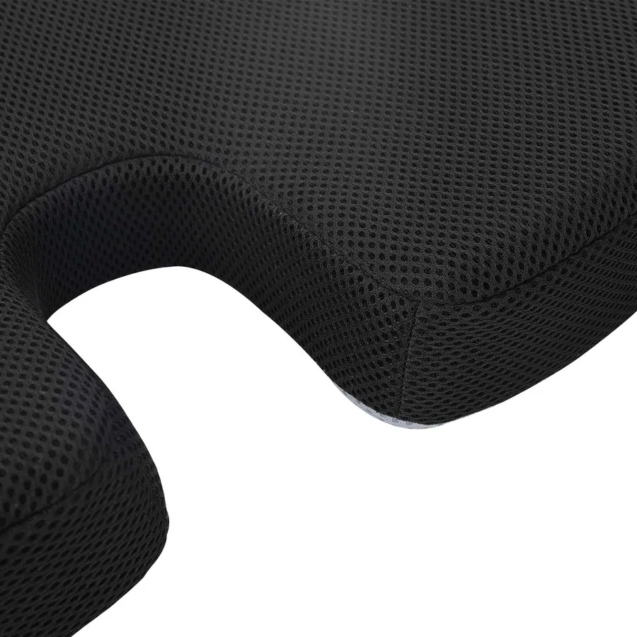 Coussin d’assise Couleur unie Noir 47 x 36,5 x 8 cm - 8