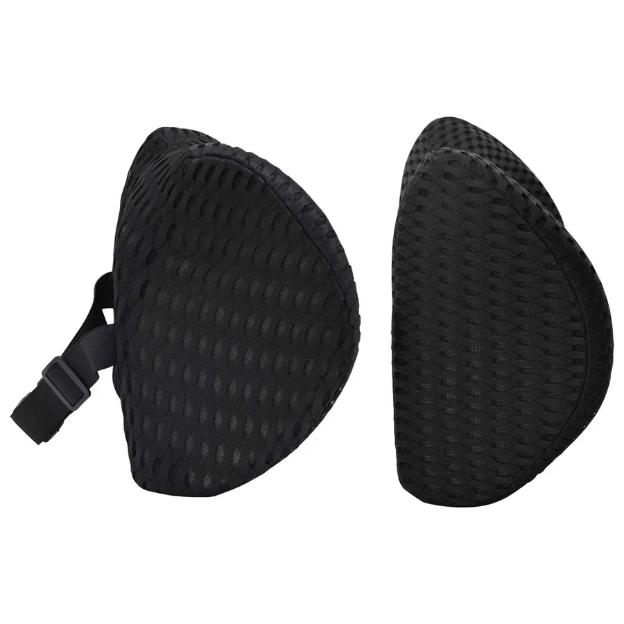 Coussin cervical, Coussin dorsal Noir Mousse à mémoire de forme - 6