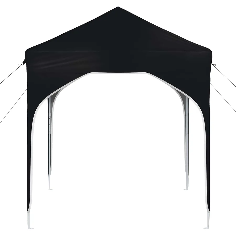 Tente de fête pop-up 194 x 194 x 245 cm Anthracite - 6