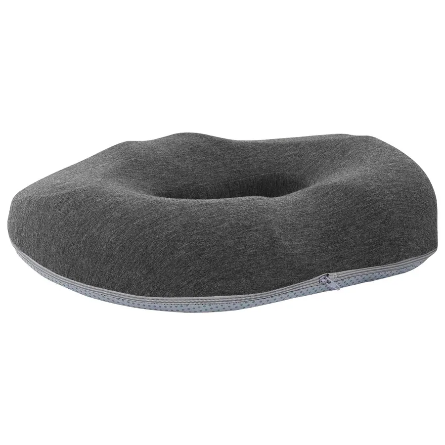 Coussin d’assise Couleur unie Gris foncé 42 x 36,5 x 8 cm - 6