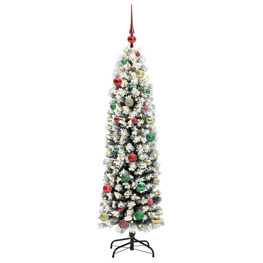Sapin de Noël artificiel Vert 150 cm PVC et acier et plastique - 3