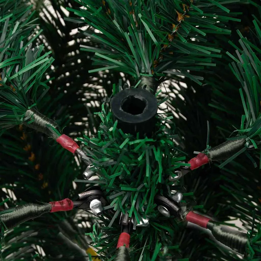 Sapin de Noël artificiel Vert 150 cm PVC, métal et plastique - 17