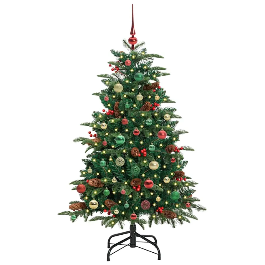 Sapin de Noël artificiel Vert 150 cm PVC, métal et plastique - 3