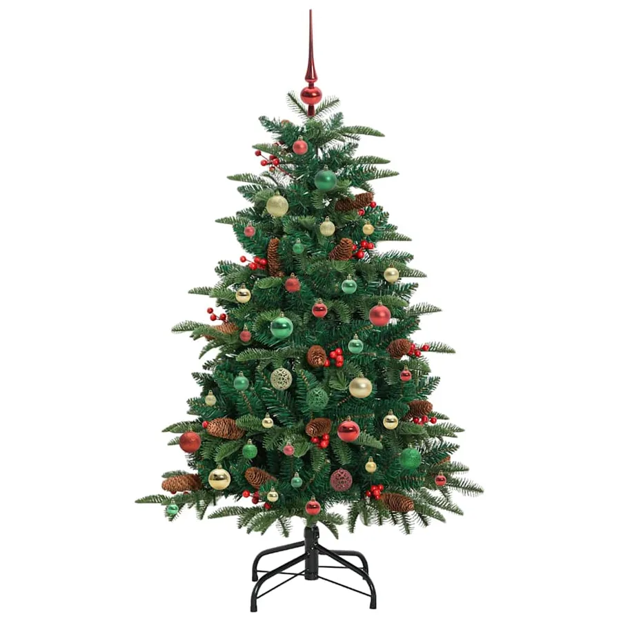 Sapin de Noël artificiel Vert 150 cm PVC, métal et plastique - 6