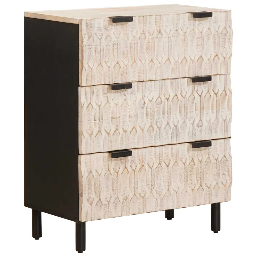 Buffet Finition Lavage Blanc 60 x 33 x 75 cm