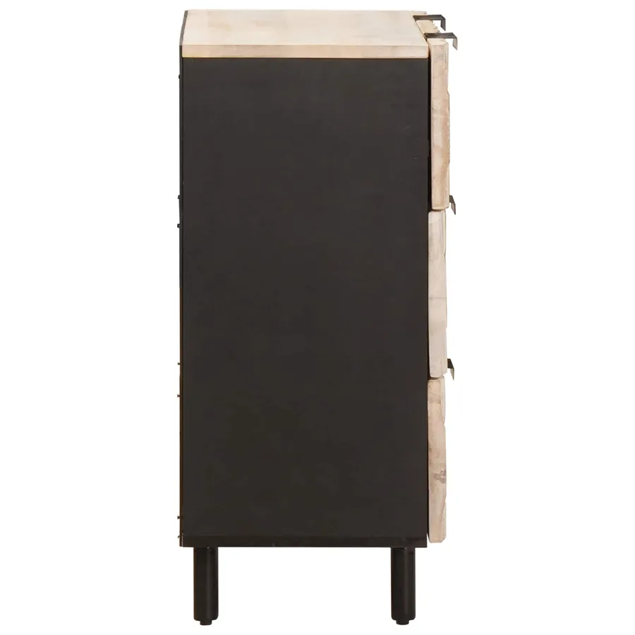 Buffet Finition Lavage Blanc 60 x 33 x 75 cm - 4