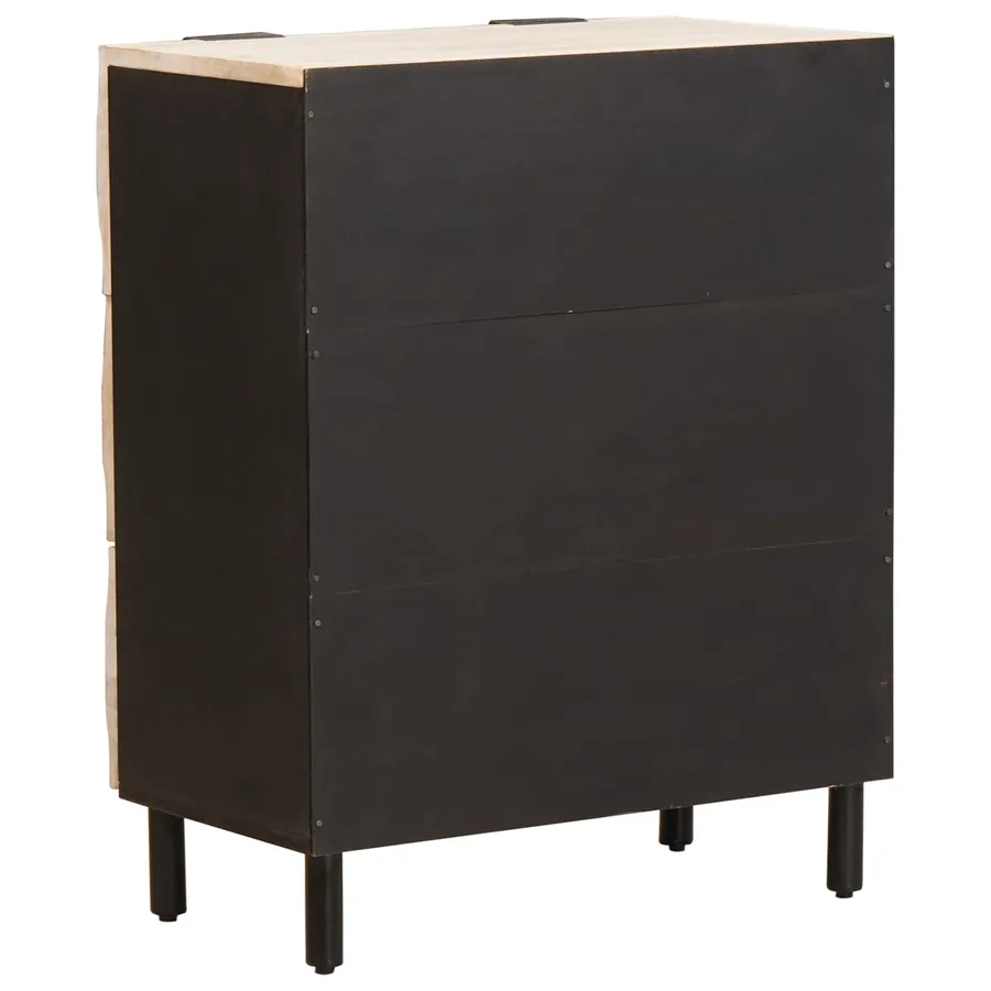 Buffet Finition Lavage Blanc 60 x 33 x 75 cm - 5