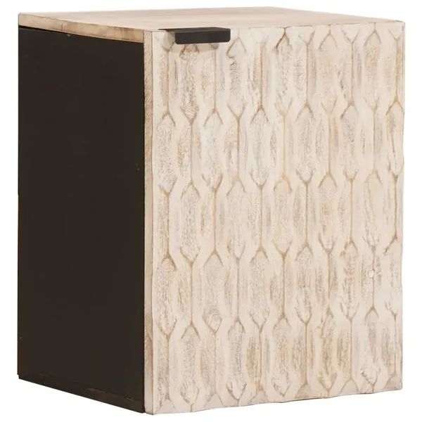Cabinet de Salle de Bain Suspendu Blanc 38 x 33 x 48 cm
