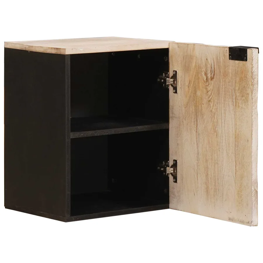 Cabinet de Salle de Bain Suspendu Blanc 38 x 33 x 48 cm - 2