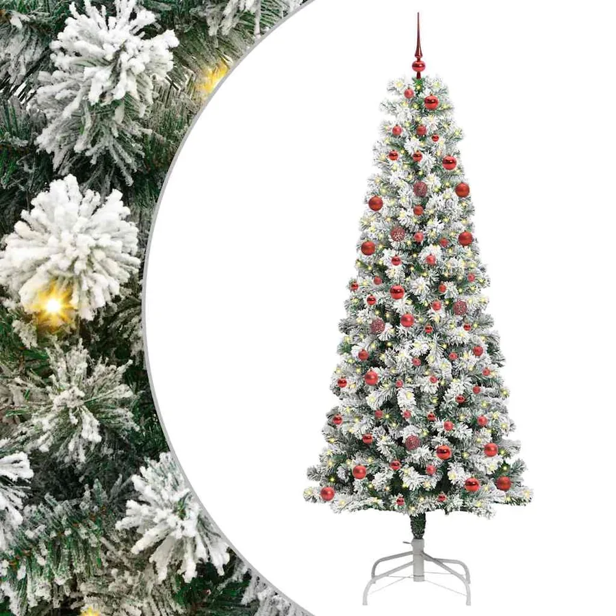 Sapin de Noël Artificiel à Branches Articulées 210 cm - 2